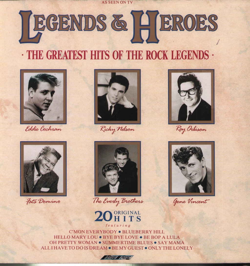 Various Artists - Legends & Heroes - Lp