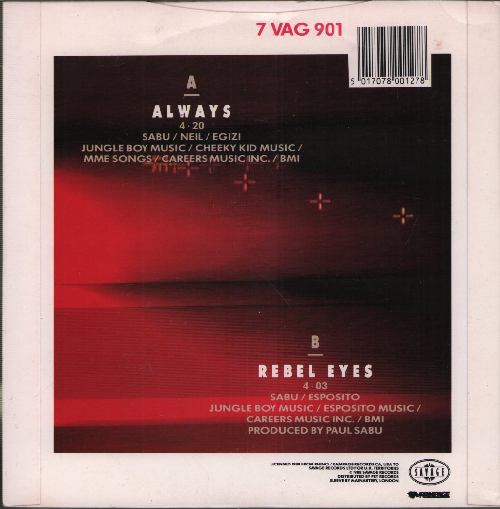 Only Child - Always - 7 Inch