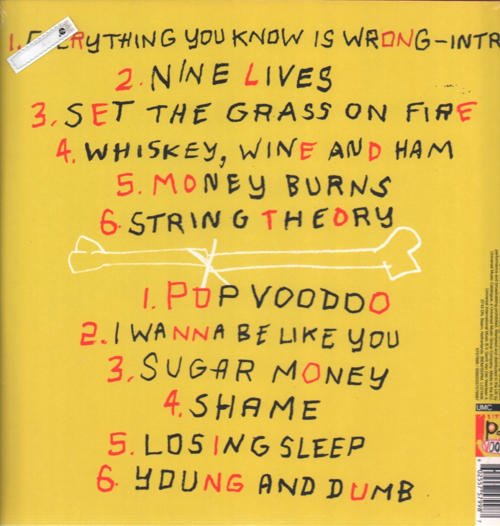 Black Grape - Pop Voodoo - Lp