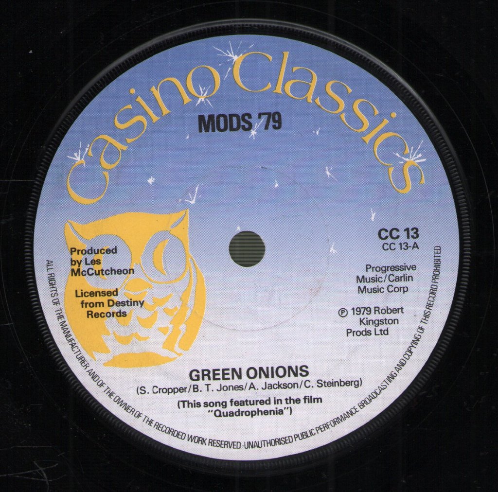 Mods 79 - Green Onions - 7 Inch
