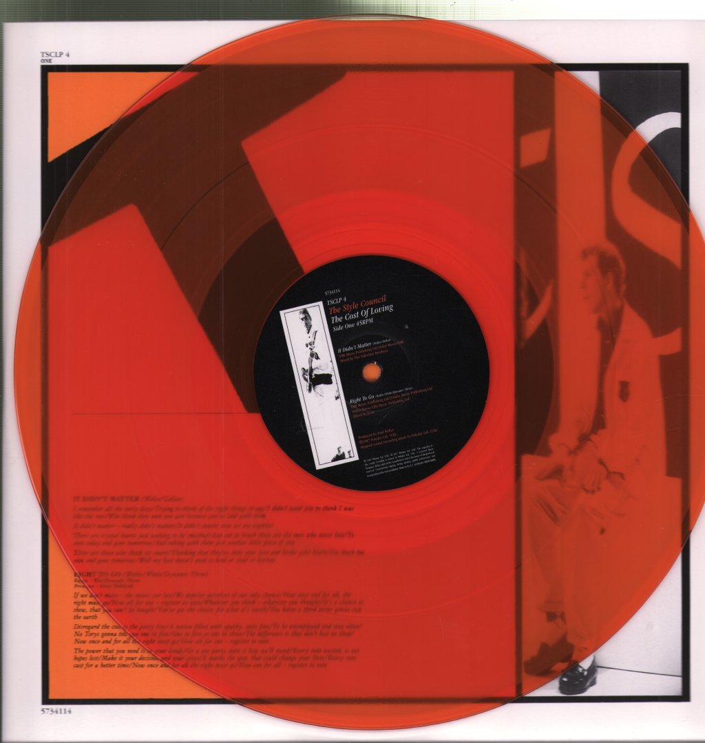 Style Council - Cost Of Loving - Double 12 Inch