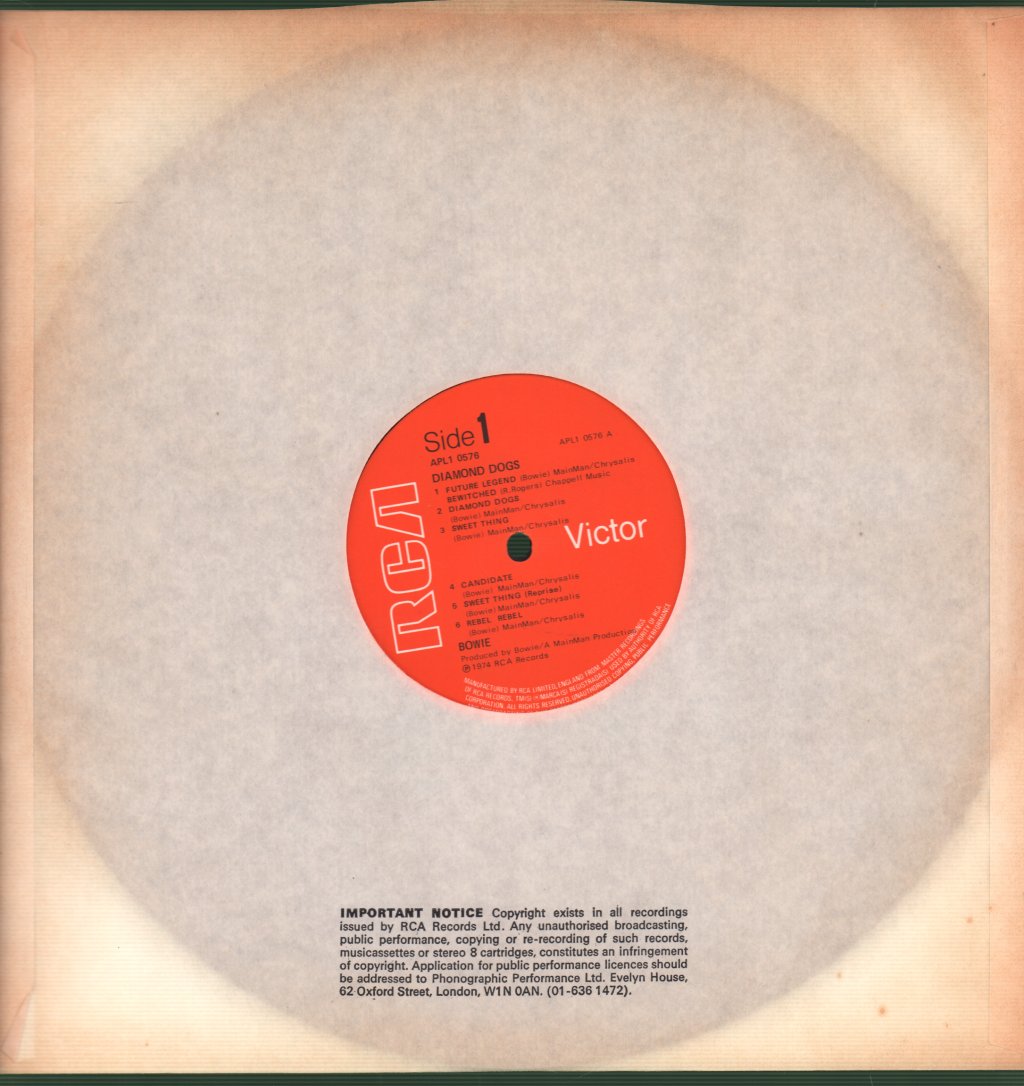 David Bowie - Diamond Dogs - Lp