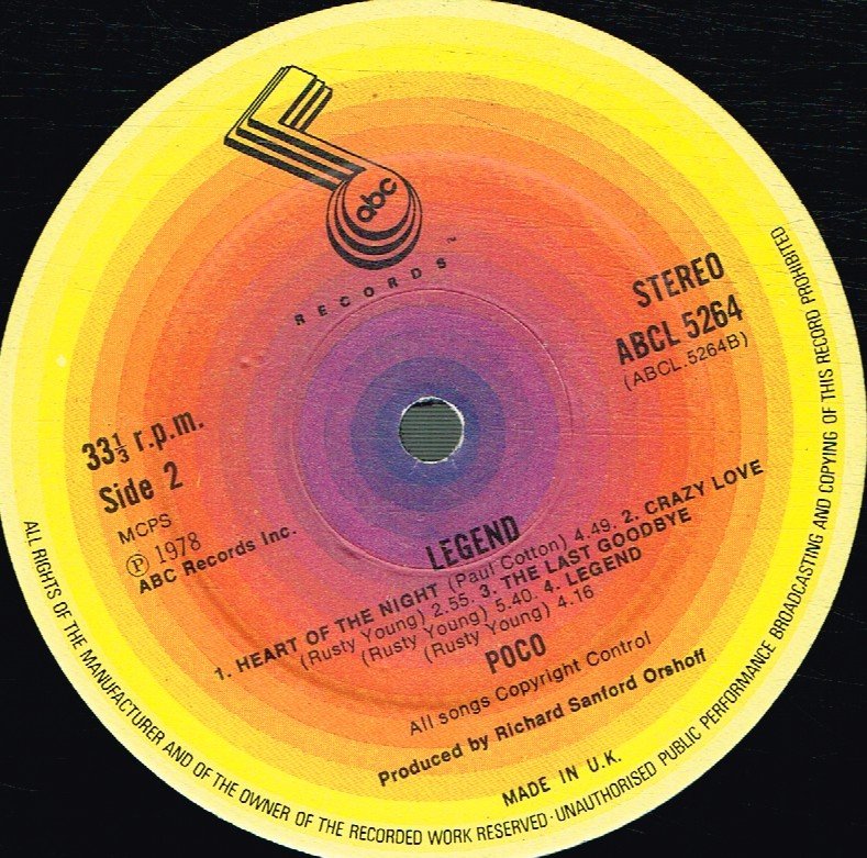 Poco - Legend - Lp
