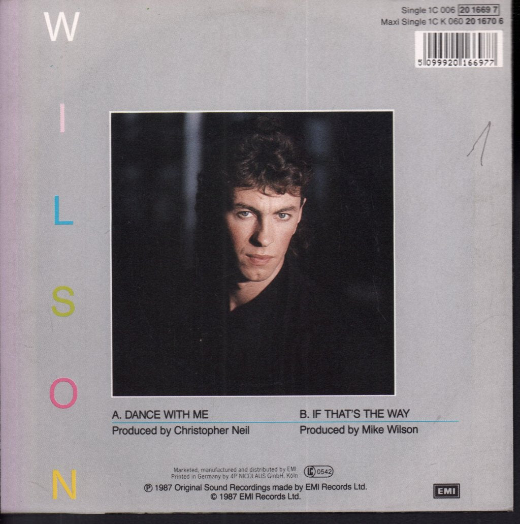 Wilson (Mike Wilson) - Dance With Me - 7 Inch