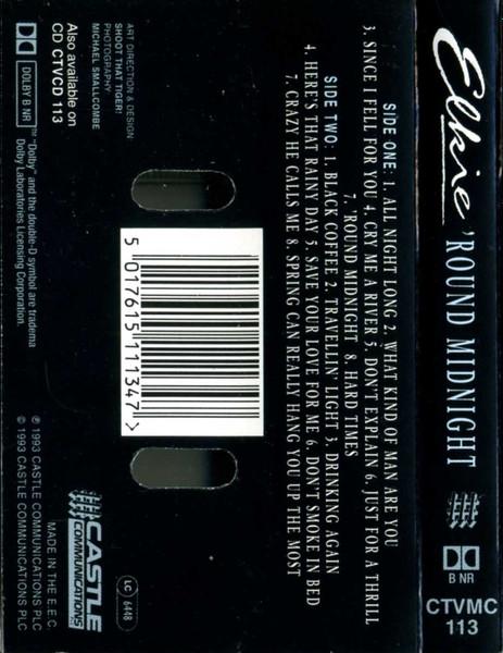 Elkie Brooks - 'Round Midnight - Cassette