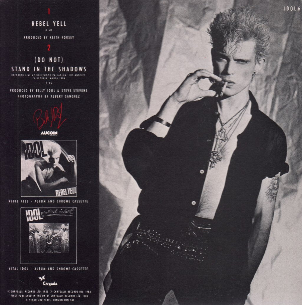 Billy Idol - Rebel Yell - 7 Inch