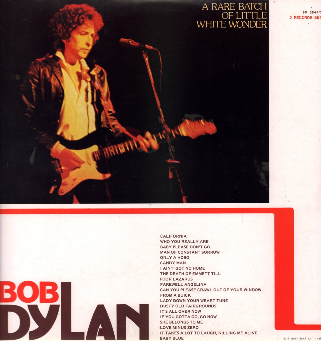 Bob Dylan - A Rare Batch Of Little White Wonder - Double Lp