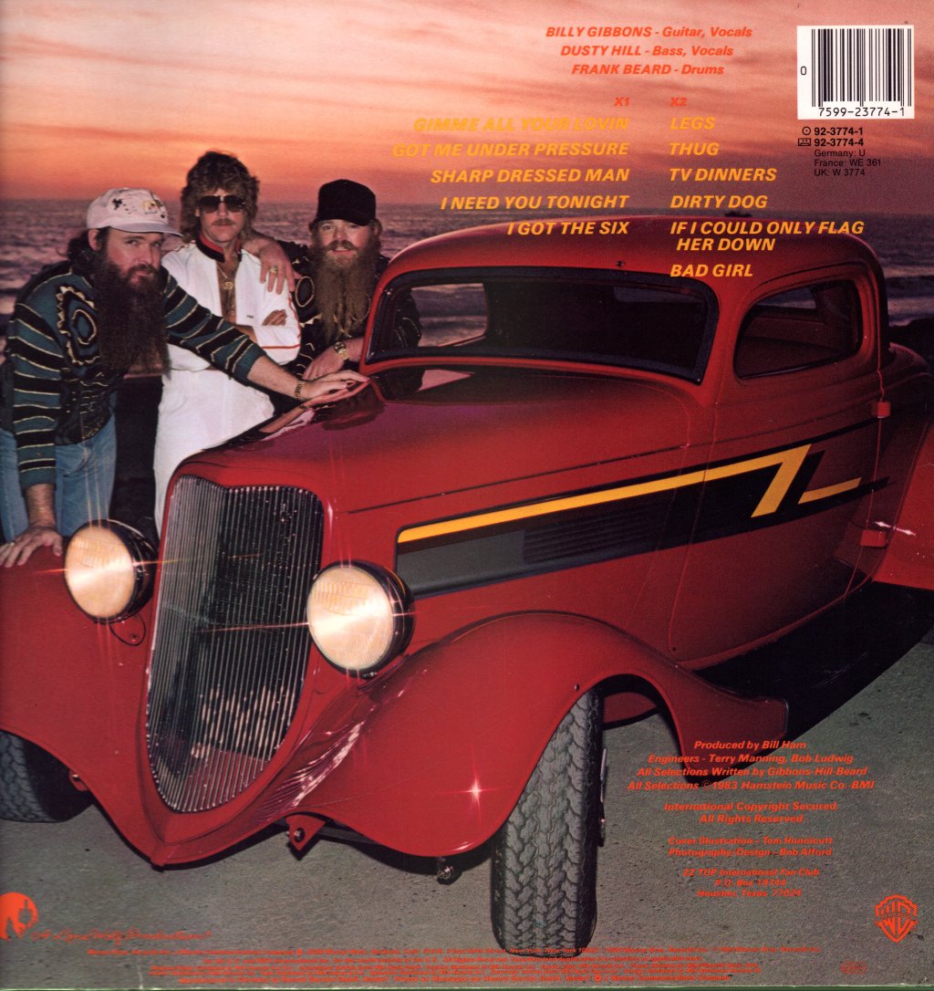 ZZ Top - Eliminator - Lp
