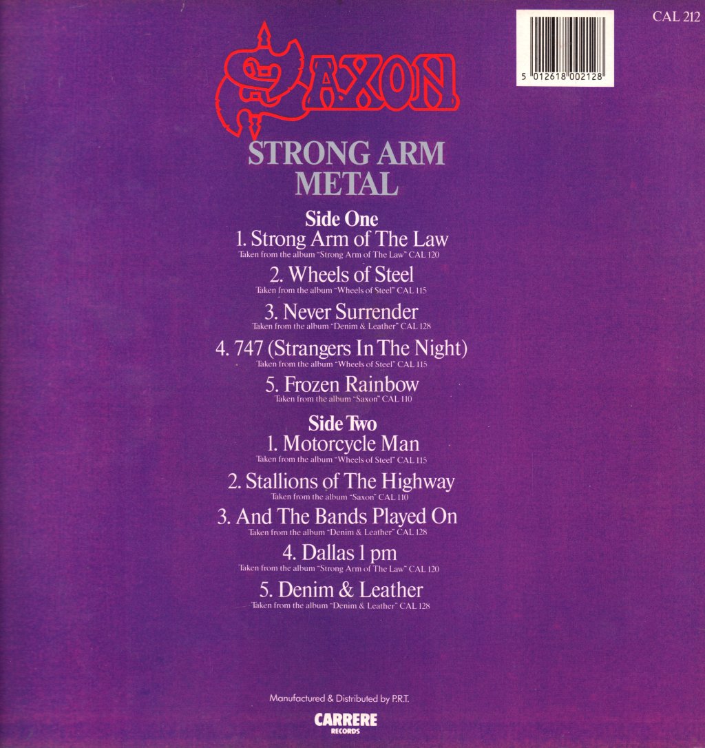 Saxon - Strong Arm Metal - Lp
