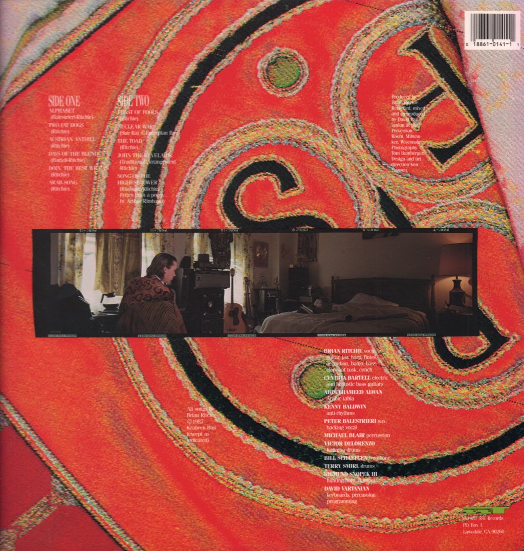 Brian Ritchie - Blend - Lp