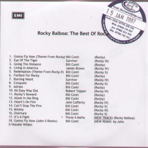 Various Artists - Rocky Balboa The Best Of Rocky - Cdr