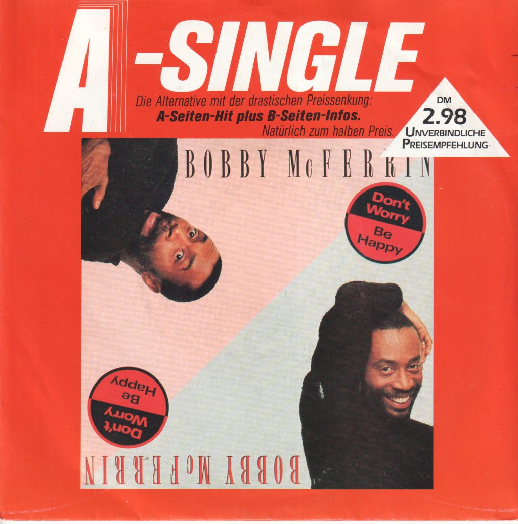 Bobby McFerrin - Don't Worry Be Happy - 7 Inch