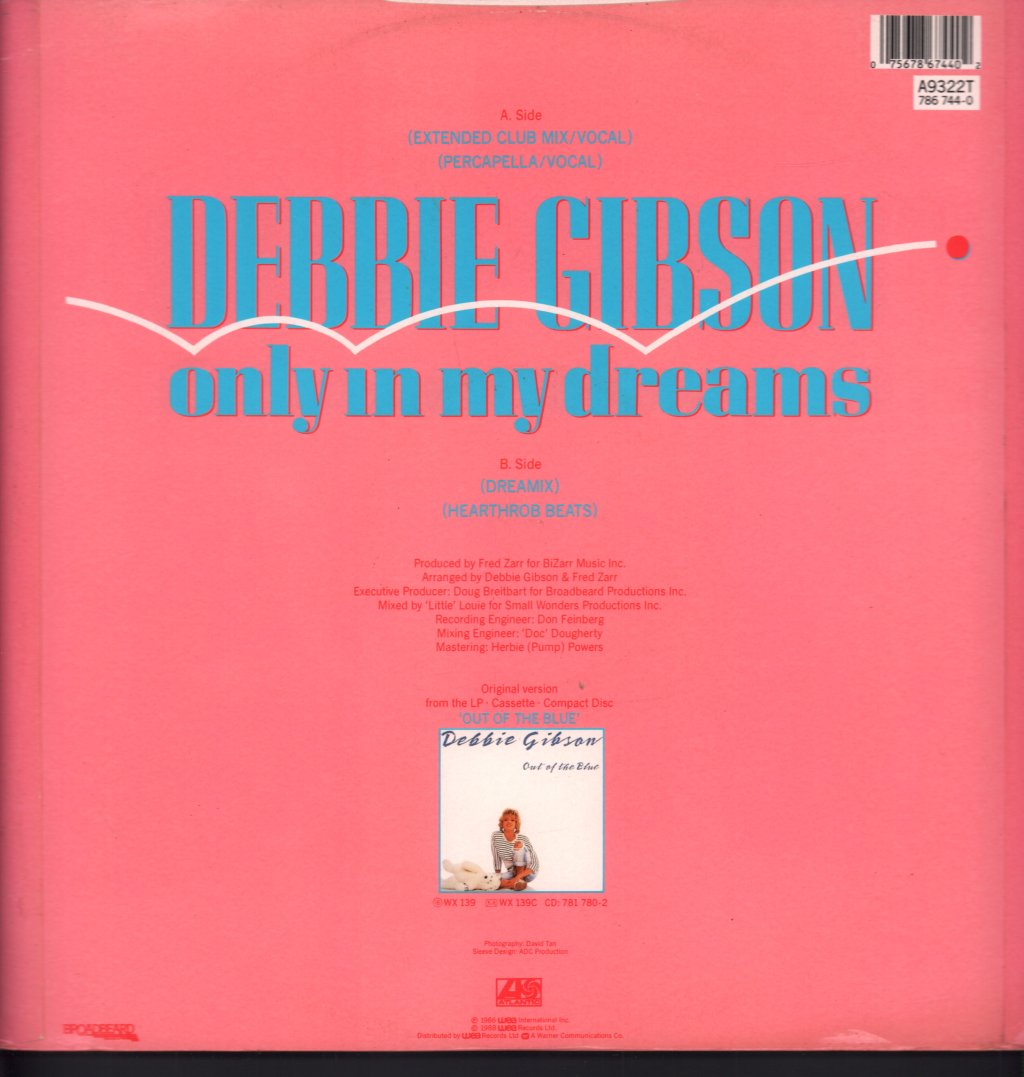 Debbie Gibson - Only In My Dreams - 12 Inch