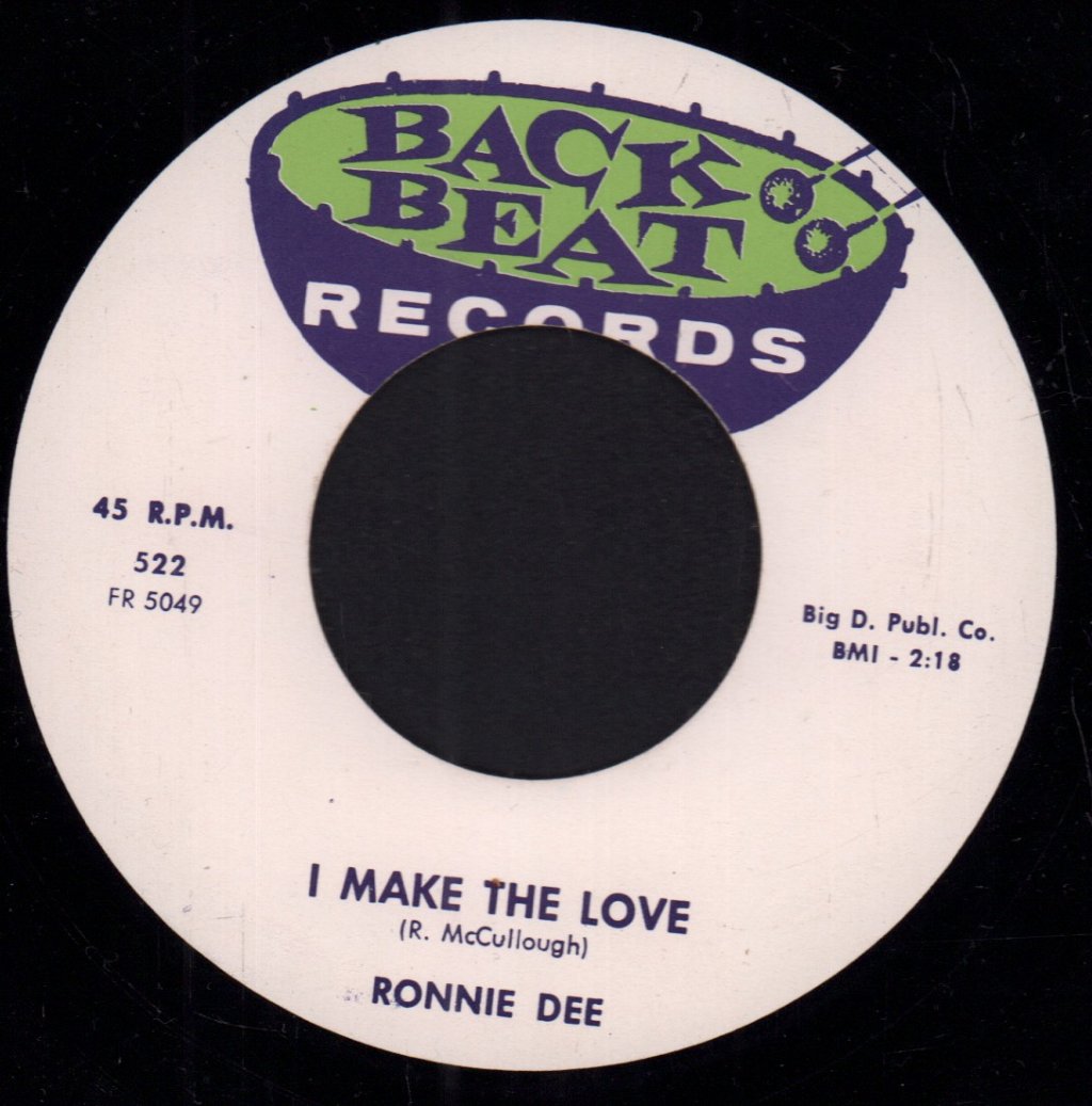 Ronnie Dawson - Action Packed - 7 Inch
