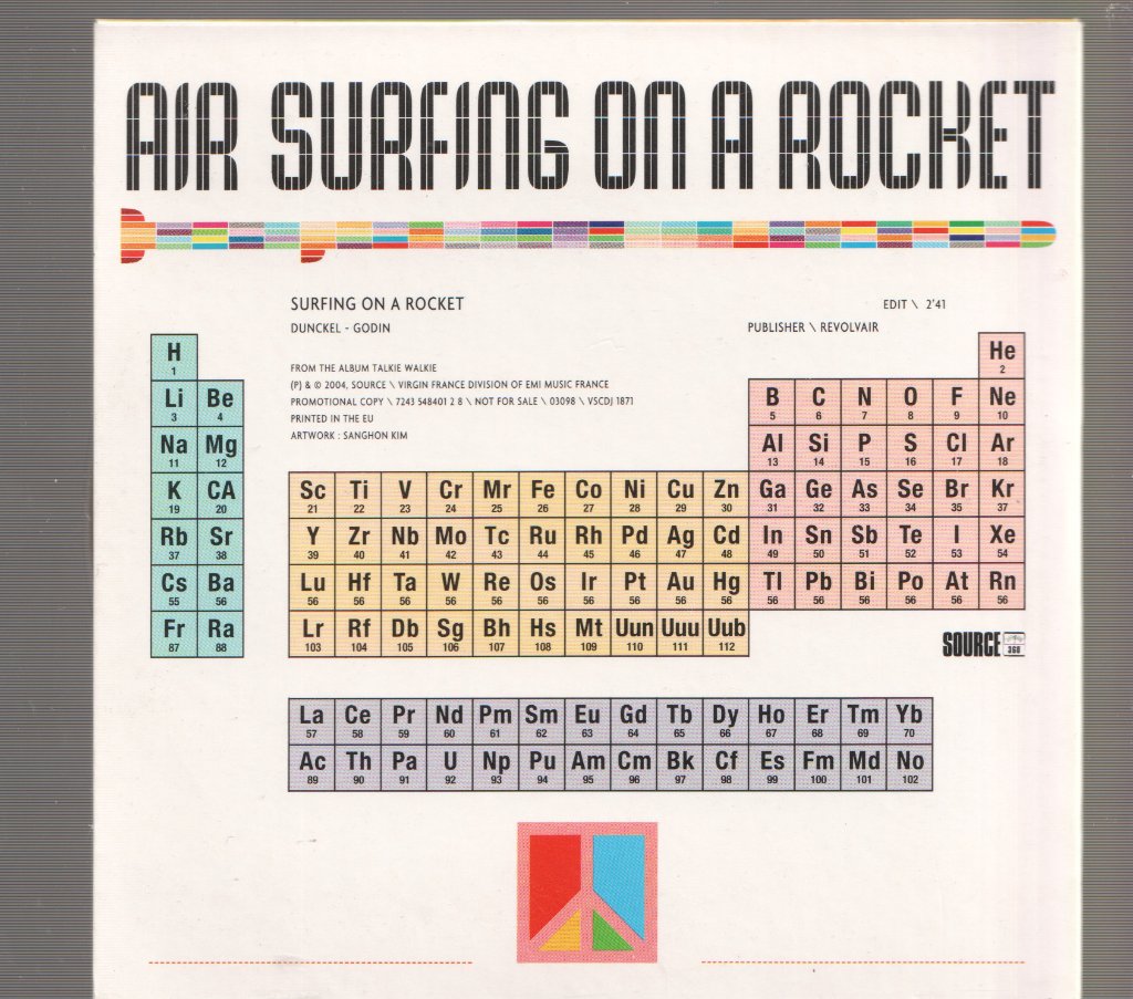 AIR - Surfing On A Rocket - Cd