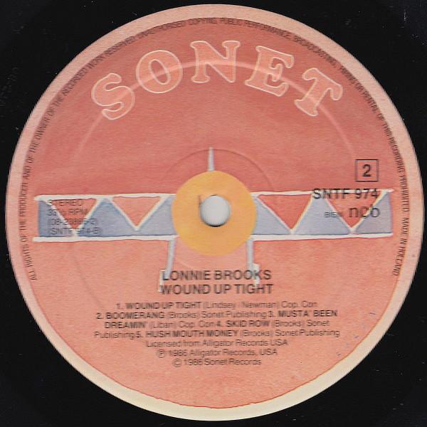 Lonnie Brooks - Wound Up Tight - Lp