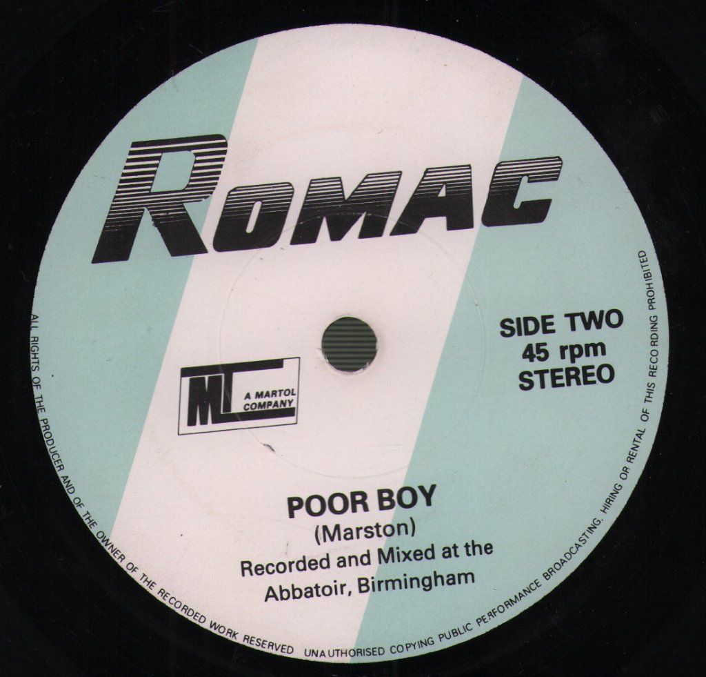 Screen Heroes - Partners In Crime / Poor Boy - 7 Inch