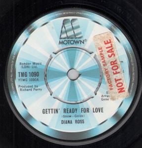 Diana Ross - Gettin' Ready For Love - 7 Inch