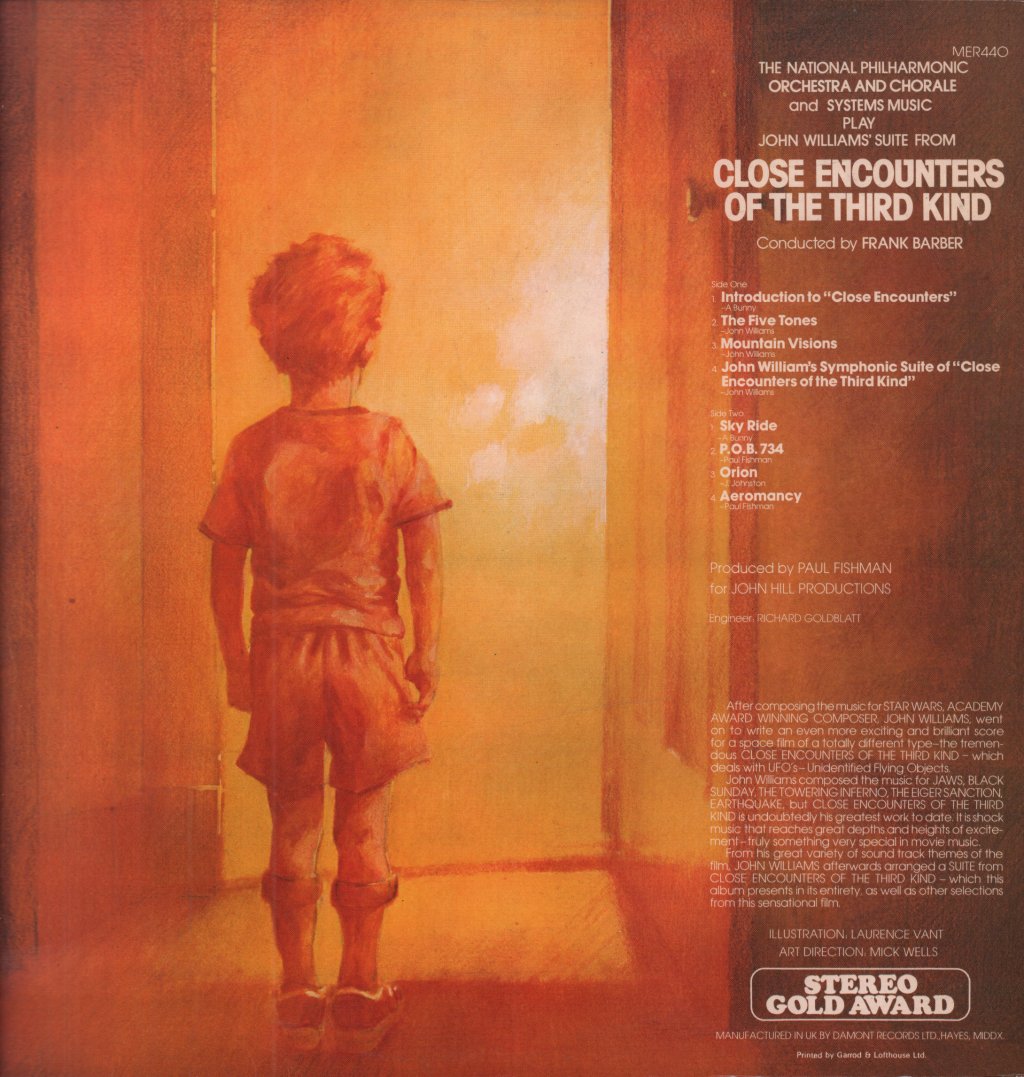 National Philharmonic Orchestra And Chorale - Close Encounters Of The Third Kind - Lp