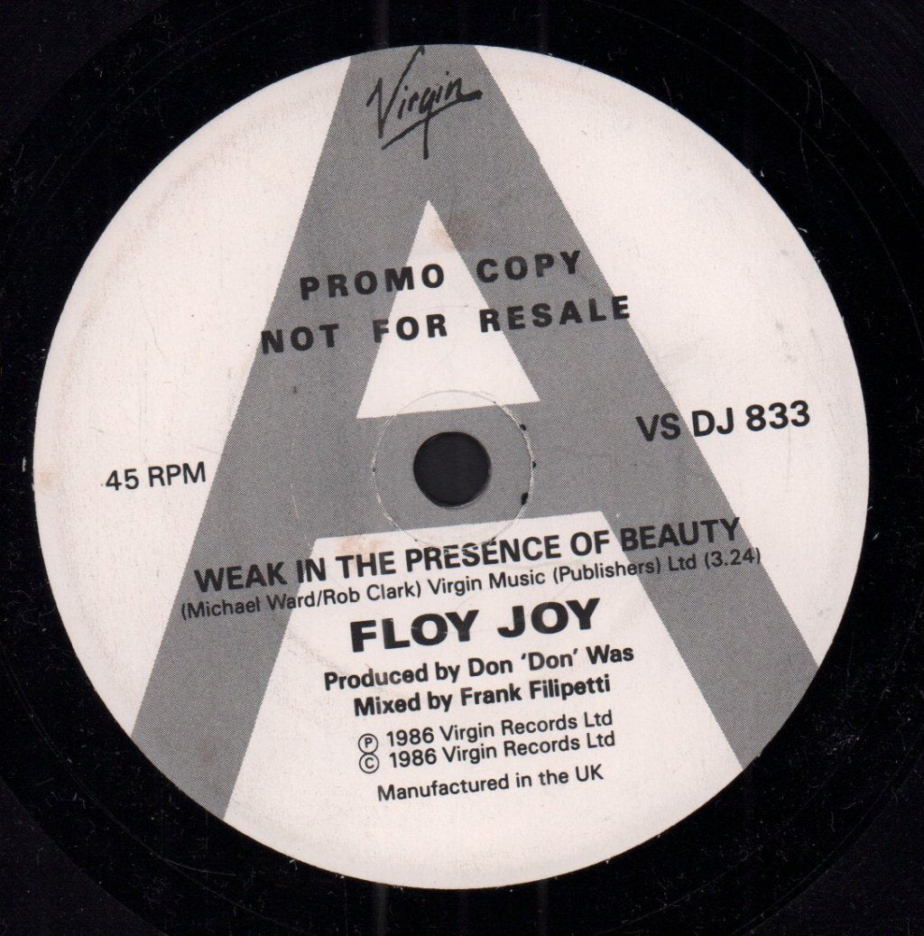 Floy Joy - Weak In The Presence Of Beauty - 7 Inch