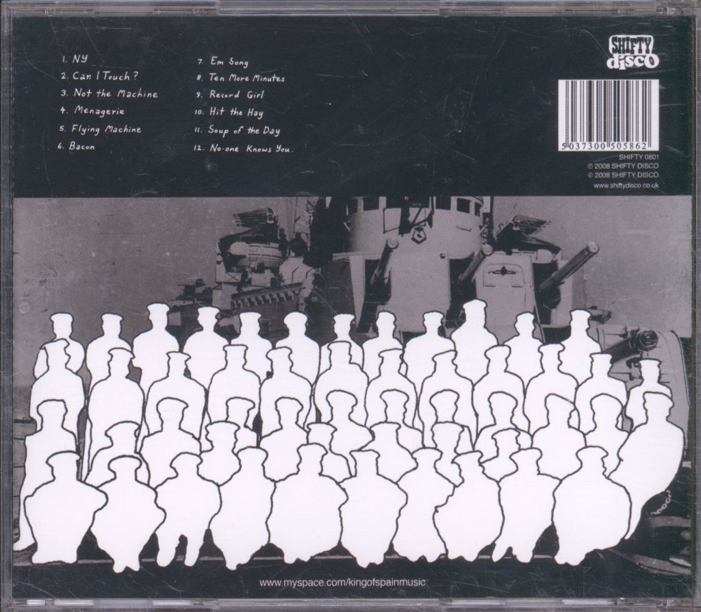 King Of Spain - Battleships & Aeroplanes - Cd