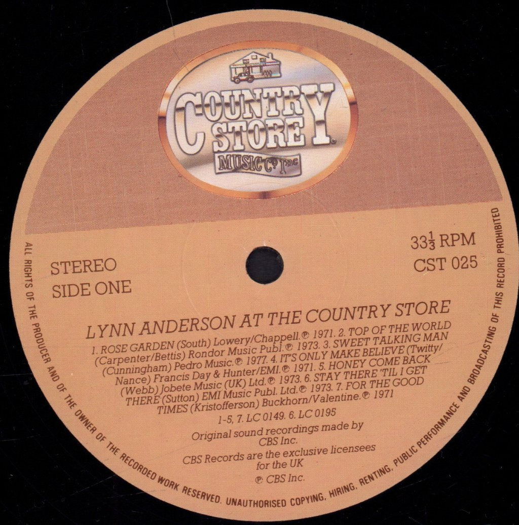 Lynn Anderson - Very Best Of - Lp