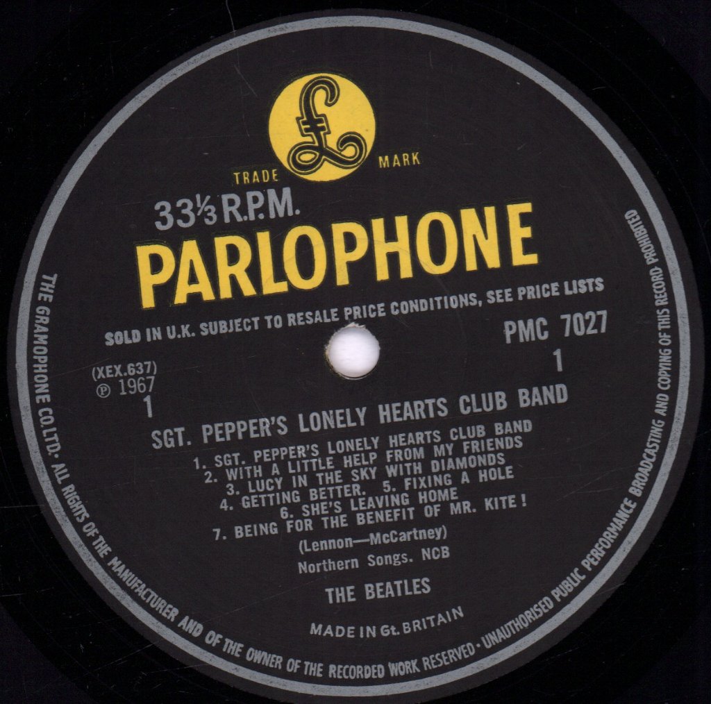 Beatles - Sgt Peppers Lonely Hearts Club Band - Lp