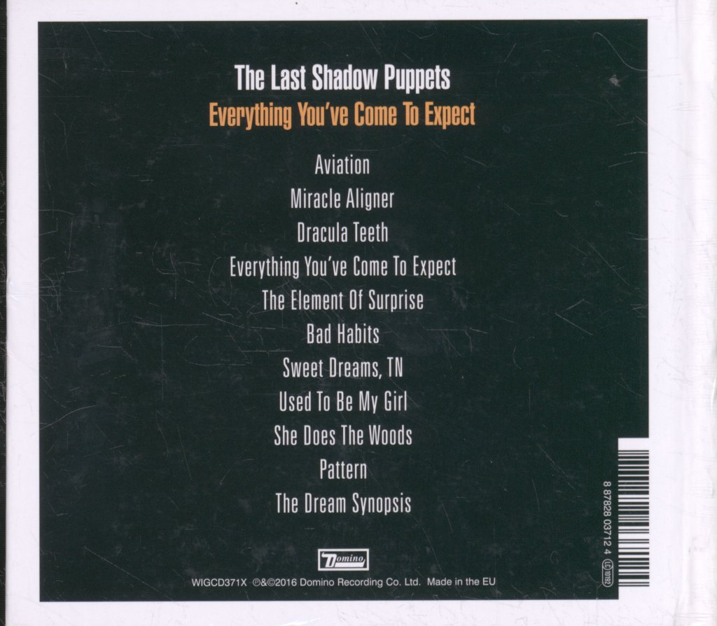 Last Shadow Puppets - Everything You've Come To Expect - Cd