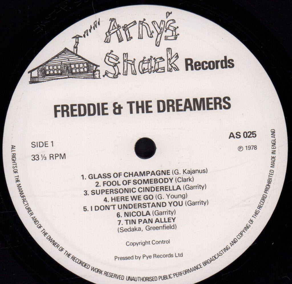 Freddie And The Dreamers - Breaking Out - Lp