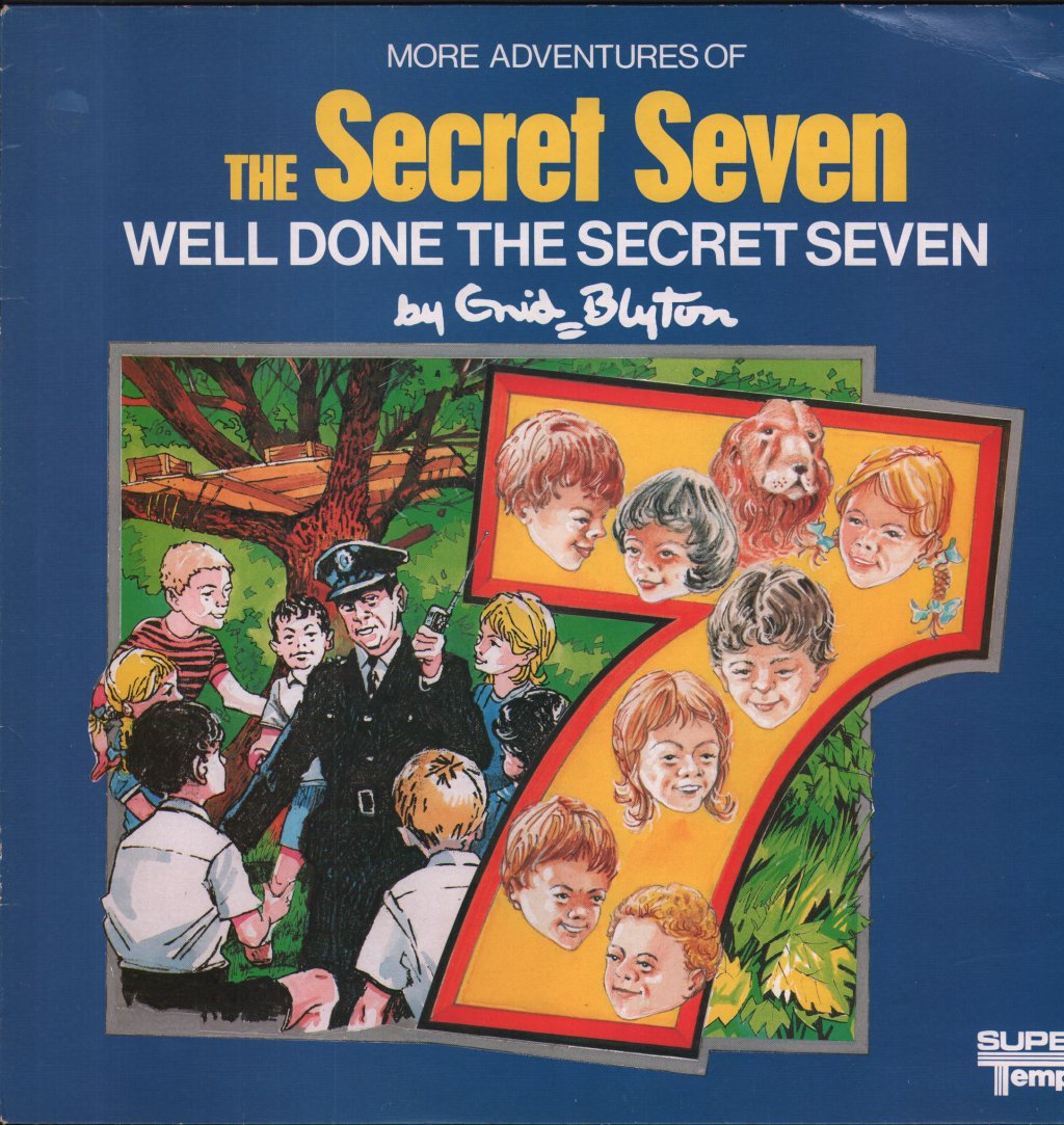 Enid Blyton - More Adventures Of The Secret Seven - Well Done The Secret Seven - Lp