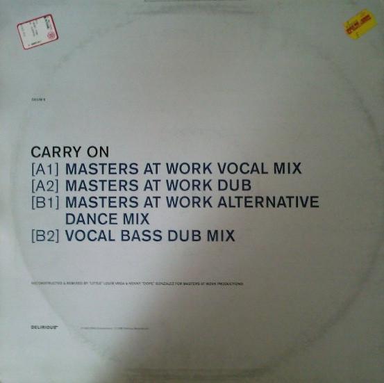 Martha Wash - Carry On - 12 Inch