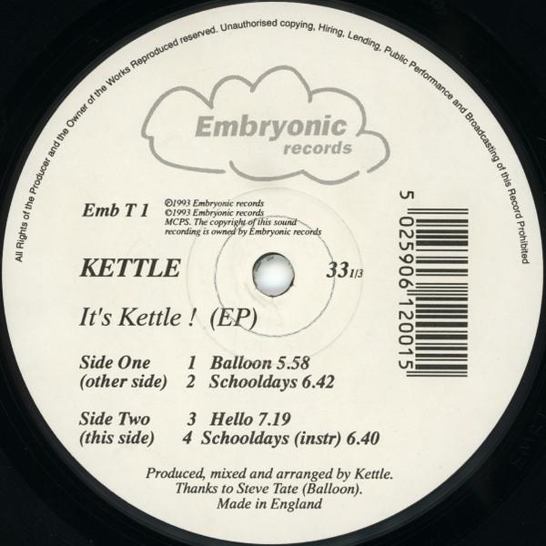Kettle - It's Kettle ! (EP) - 12 Inch