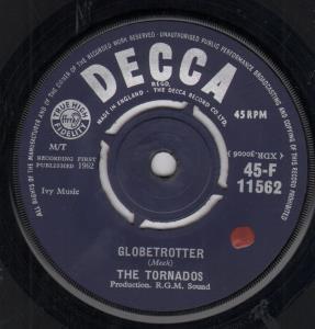 Tornados - Globetrotter - 7 Inch