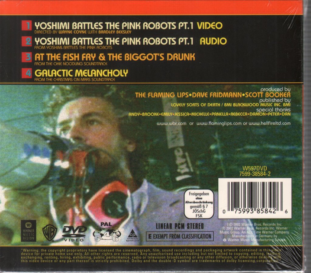 Flaming Lips - Yoshimi Battles The Pink Robots Pt. 1 - Dvd