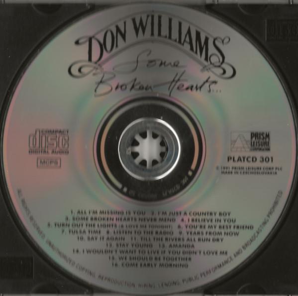 Don Williams - Some Broken Hearts - Cd