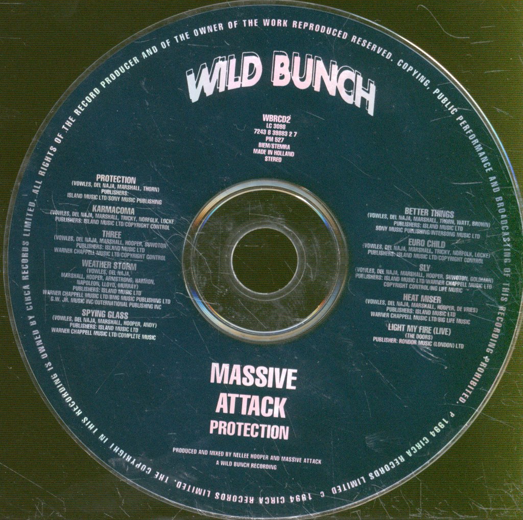 Massive Attack - Protection - Cd
