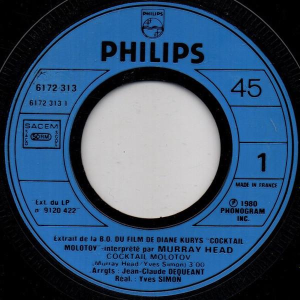 Murray Head / Yves Simon - Cocktail Molotov - 7 Inch