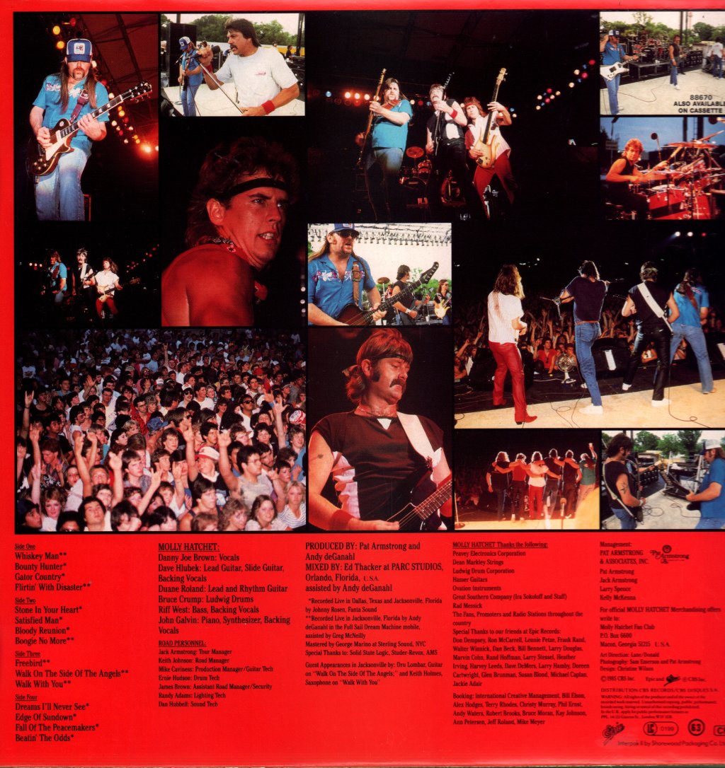 Molly Hatchet - Double Trouble Live - Lp