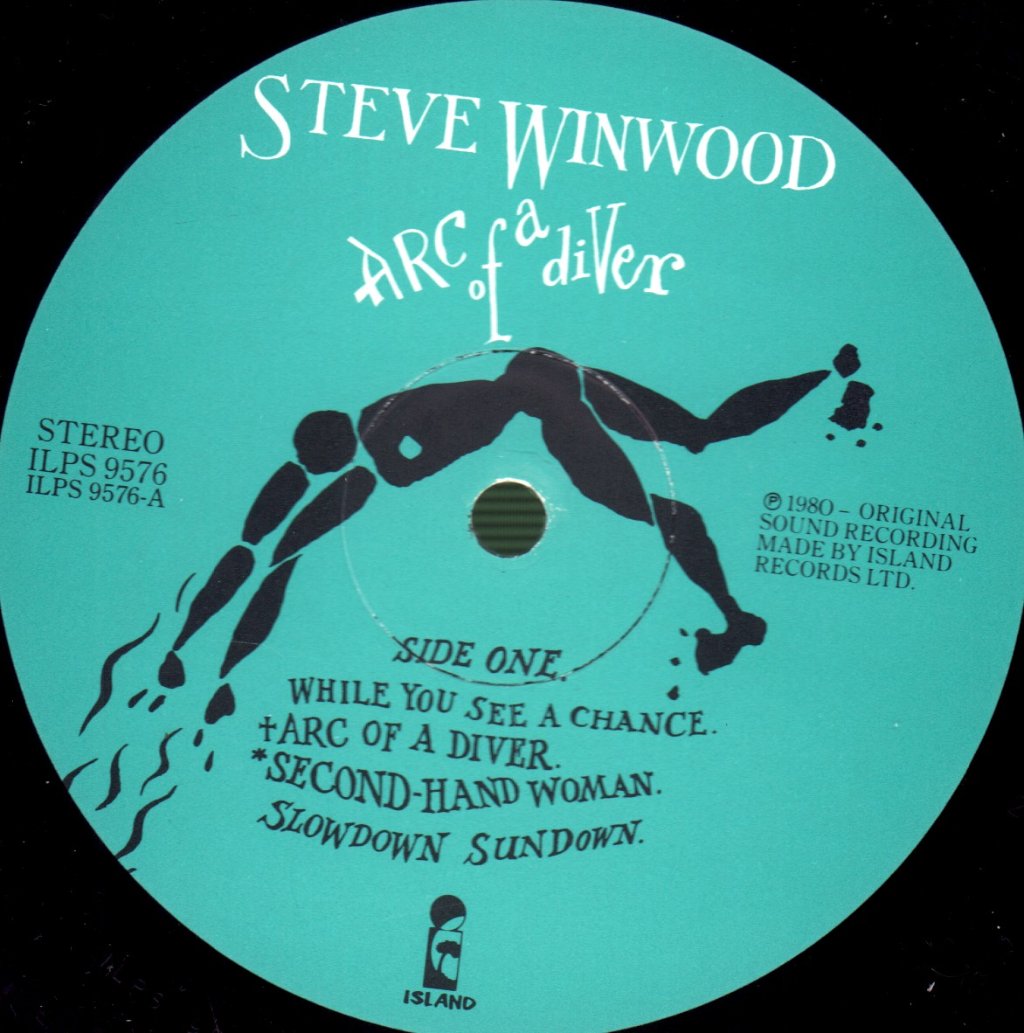 Steve Winwood - Arc Of A Diver - Lp