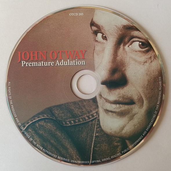 John Otway - Premature Adulation - Cd