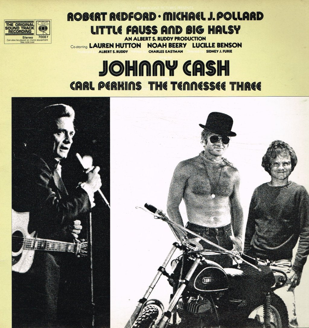 Johnny Cash - Little Fauss And Big Halsy (Original Soundtrack) - Lp
