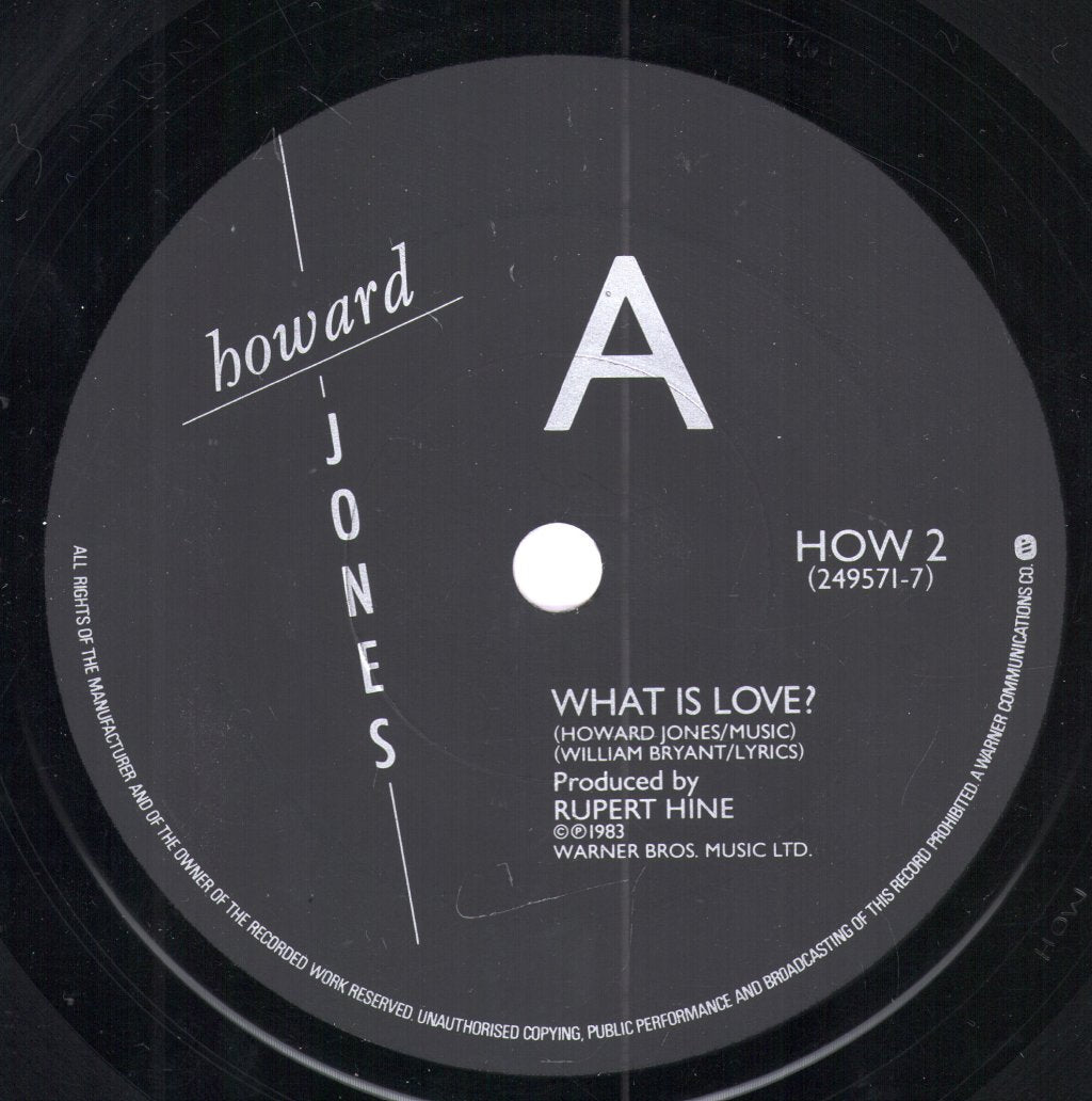 Howard Jones - What Is Love - 7 Inch