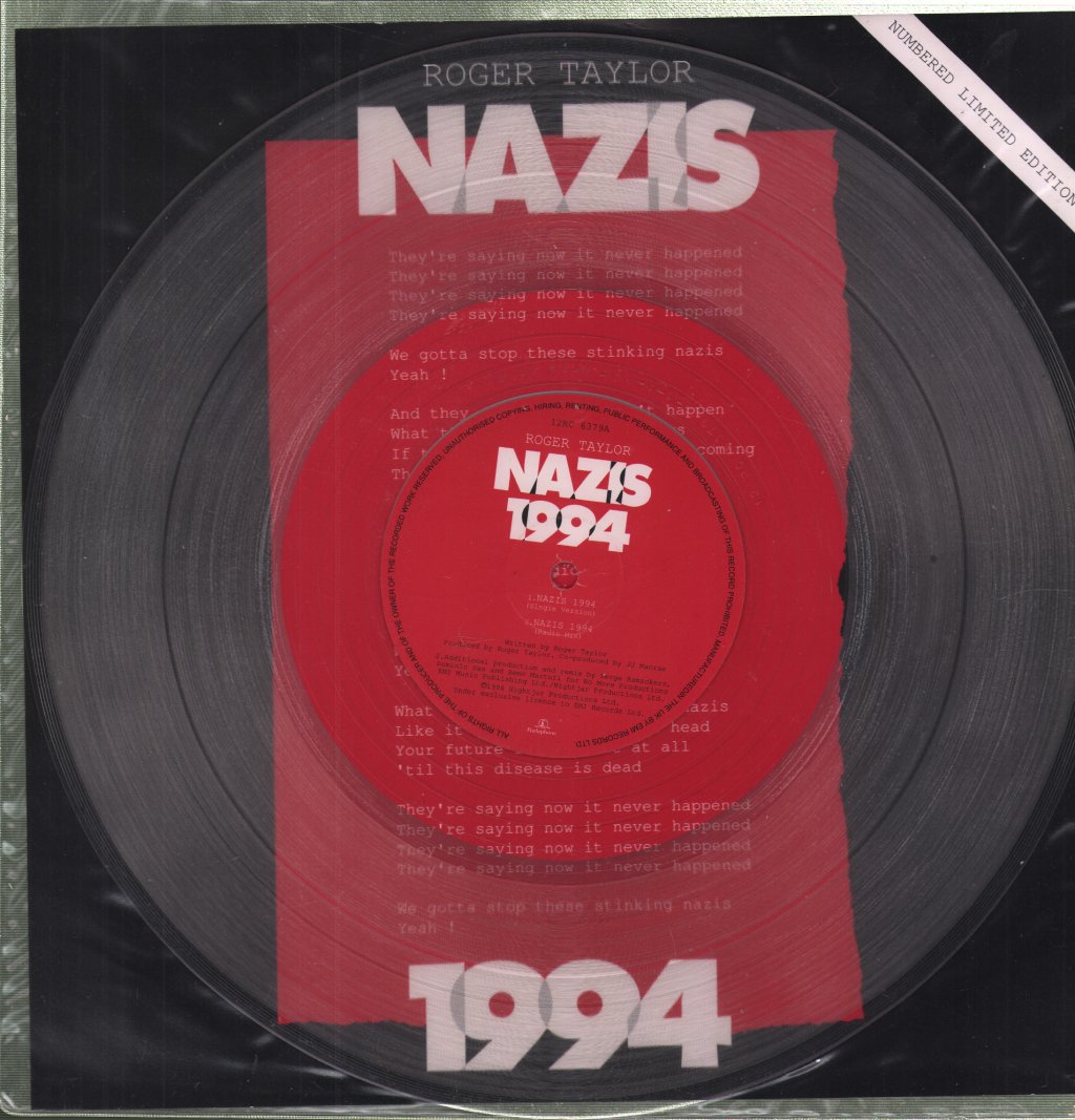Roger Taylor - Nazis 1994 - 12 Inch