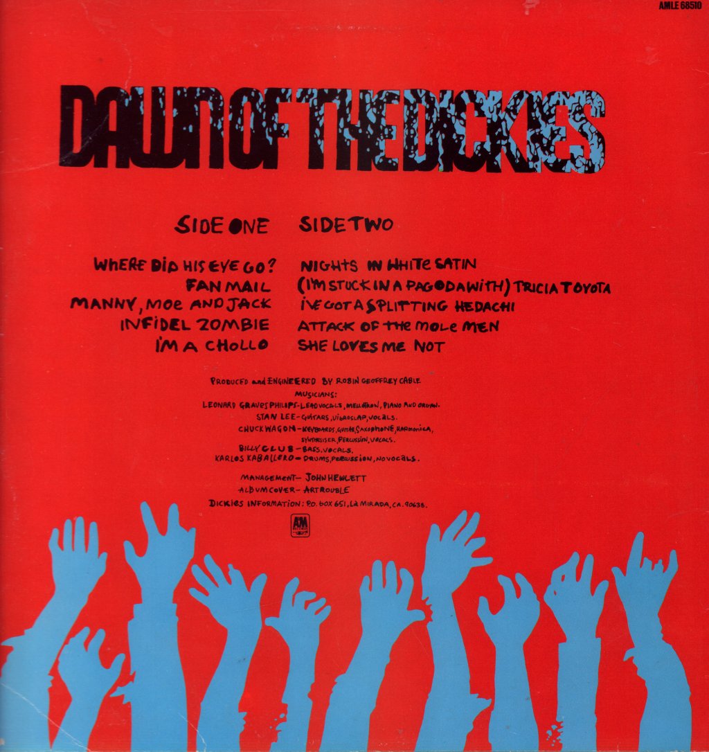 Dickies - Dawn Of The Dickies - Lp