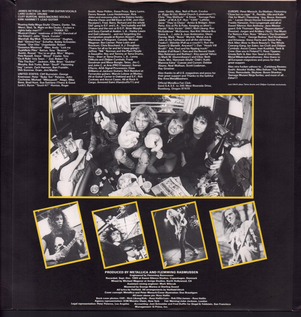 Metallica - Master Of Puppets - Lp