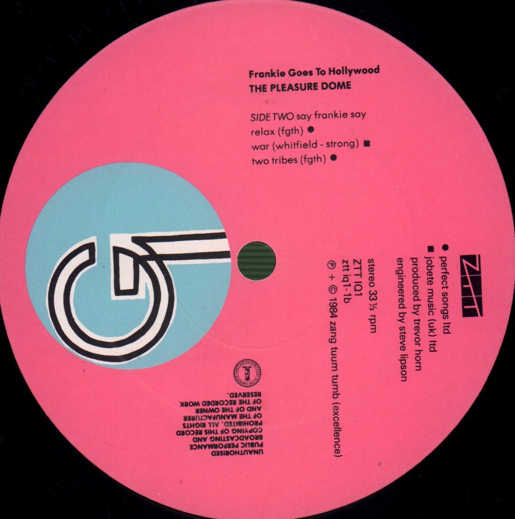 Frankie Goes To Hollywood - Welcome To The Pleasuredome - Double Lp