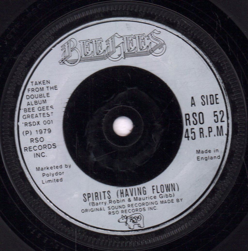 Bee Gees - Spirits Having Flown - 7 Inch