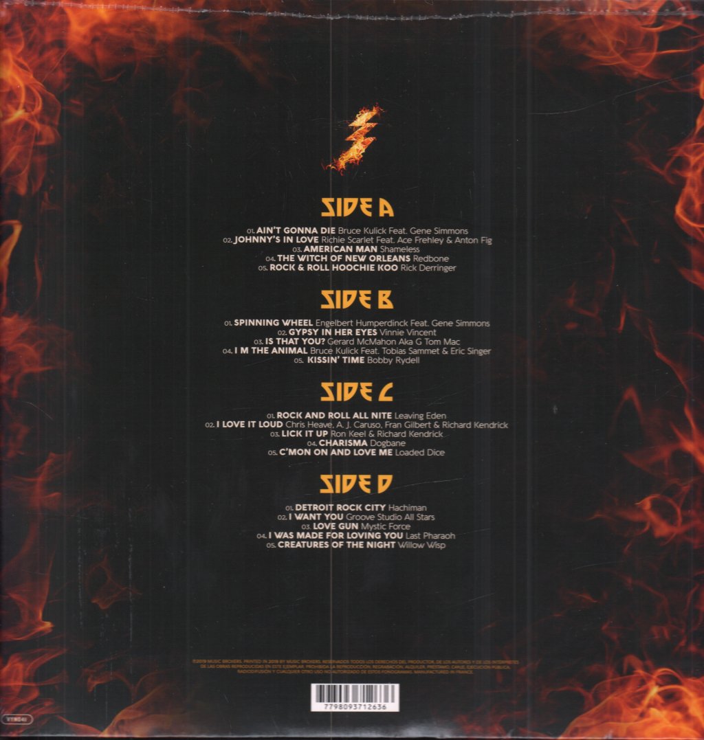 Various Artists - Many Faces Of KISS: A Journey Through The Inner World Of KISS - Double Lp