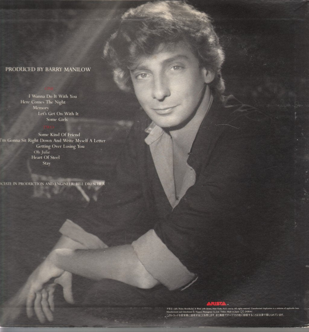 Barry Manilow - Here Comes The Night - Lp