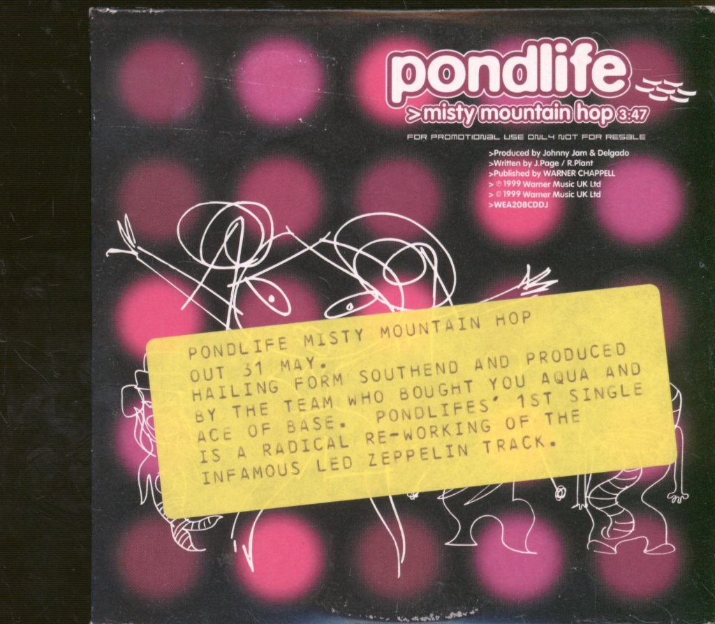 Pondlife - Misty Mountain Hop - Cd